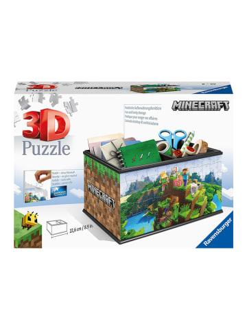 Ravensburger 216-delige 3D-puzzel “Opbergdoos Minecraft” - vanaf 8 jaar