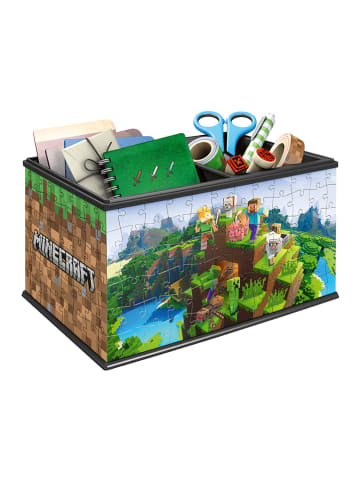 Ravensburger 216-częściowe puzzle 3D "Minecraft storage box" - 8+