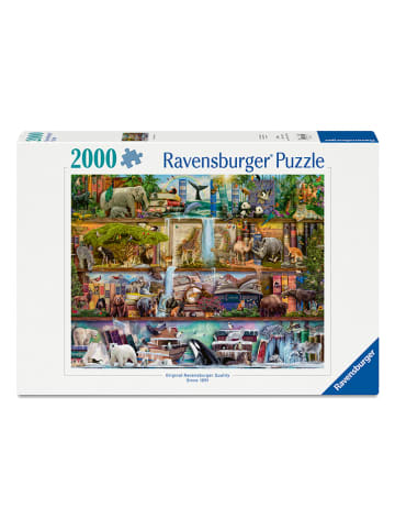 Ravensburger 2000-częściowe puzzle "Big Animal World" - 14+