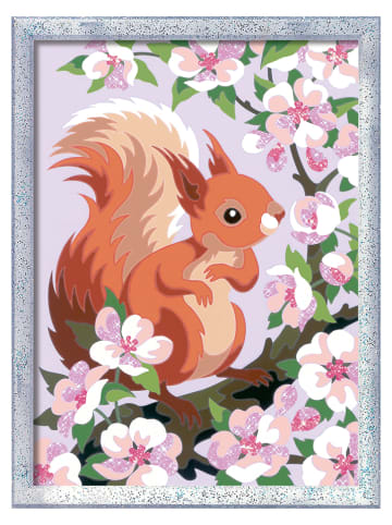 Ravensburger Malen nach Zahlen-Set: "Neugieriges Eichhörnchen" - ab 9 Jahren