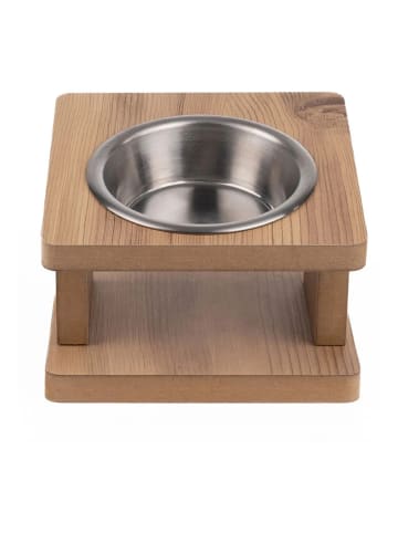 Paws&Whiskers 2tlg. Napfset in Hellbraun - (B)22 x (H)8 x (T)22 cm