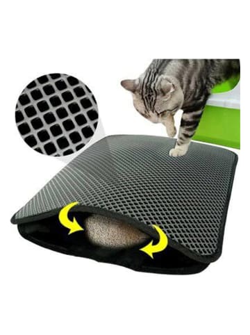 Mioli Kattenbakmat "Basic Gray" zwart