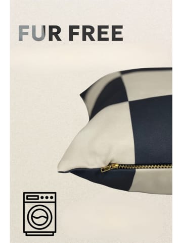 Paws&Whiskers Tierbett ''Fur Free'' in Weiß/ Schwarz