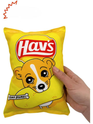 Paws&Whiskers Hundespielzeug in Gelb - (B)18 x (H)25 cm