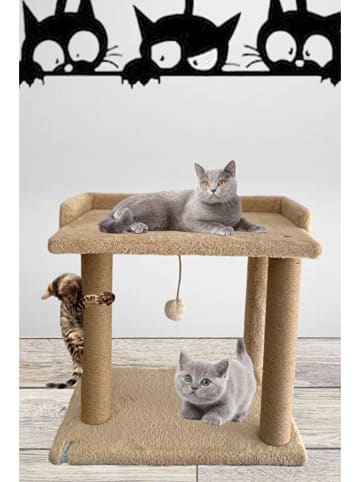 Paws&Whiskers Krabpaal "Liza" beige - (B)50 x (H)48 x (D)35 cm