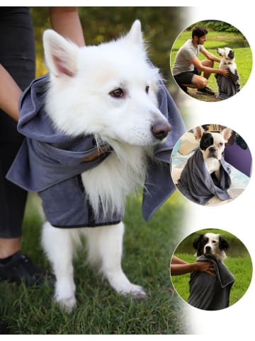 Paws&Whiskers Hundetuch in Anthrazit