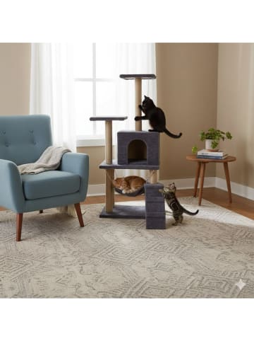 Paws&Whiskers Krabpaal "Midas" antraciet - (B)50 x (H)125 x (D)35 cm