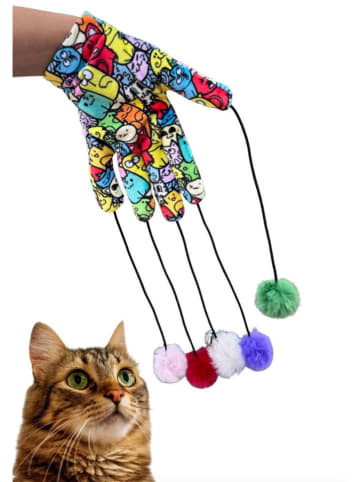 Paws&Whiskers Kattenspeelgoed meerkleurig - (H)25 cm