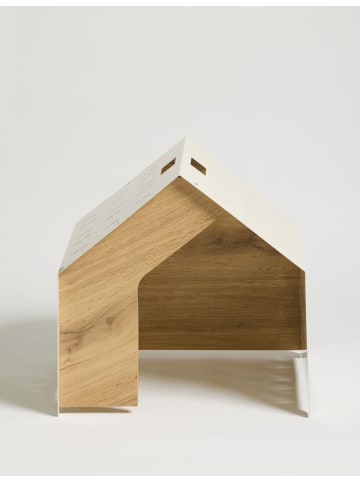 Paws&Whiskers Tierhütte in Creme/ Beige - (B)50 x (H)50 x (T)50 cm