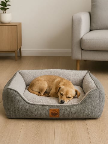 Paws&Whiskers Dierenmand "Zeus" grijs