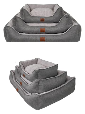 Paws&Whiskers Dierenmand "Zeus" grijs