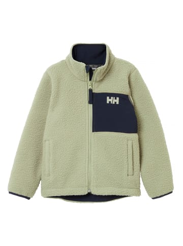 Helly Hansen Fleecejacke "Champ" in Grün/ Dunkelblau