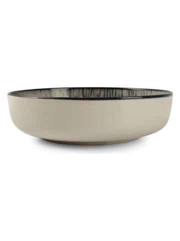 Salt and Pepper 2er-Set: Suppenteller ''Gravel" in Schwarz - Ø 18,5 cm