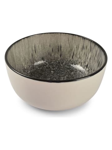 Salt and Pepper 2er-Set: Schalen "Gravel" in Beige/ Schwarz - (H)6,5 x Ø 14,5 cm