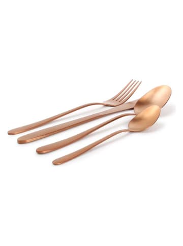 Salt and Pepper 24tlg. Besteckset "Slim" in Roségold