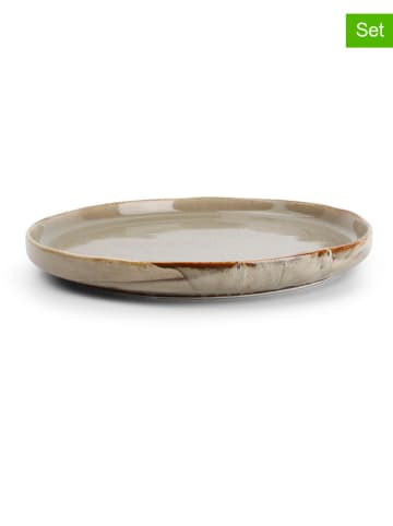 Salt and Pepper Talerze śniadaniowe (4 szt.) "Studio Urban" w kolorze szarym - Ø 22 cm