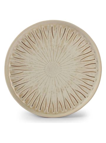 Salt and Pepper 4er-Set: Speiseteller "Orion" in Beige - Ø 26 cm