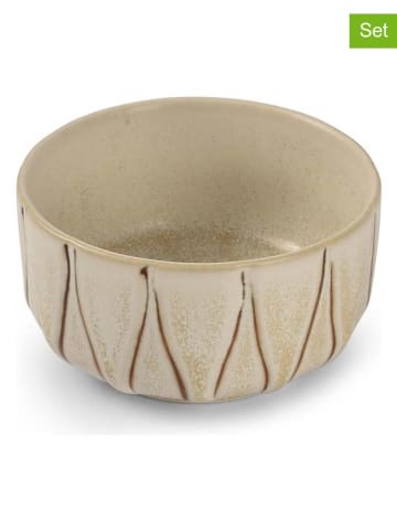 Salt and Pepper 4er-Set: Schalen "Orion" in Beige - (H)5 x Ø 10 cm