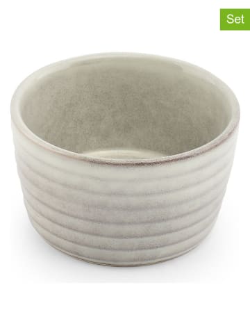 Salt and Pepper 2er-Set: Auflaufförmchen "Bake" in Grau - Ø 10 cm