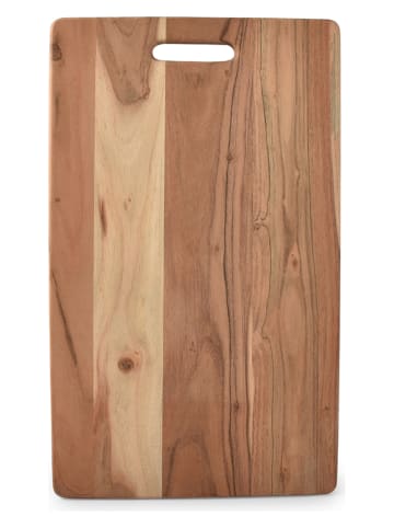 Salt and Pepper Servierbrett "Serve&Share" in Hellbraun - (L)50 x (B)30 cm