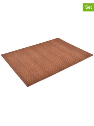 Salt and Pepper Podkładki stołowe (6 szt.) "Tabletop" w kolorze brązowym - 43 x 30 cm