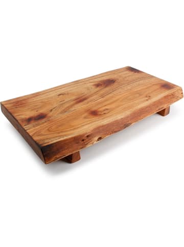 Salt and Pepper Servierbrett ''Chop'' in Hellbraun - (B)50 x (H)7,5 x (T)28 cm