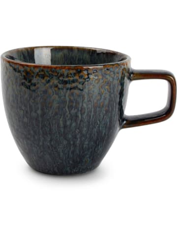 Salt and Pepper Filiżanki (4 szt.) "Eclipse" w kolorze czarno-zielonym do mokki - 200 ml