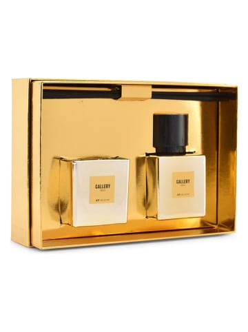 Salt and Pepper 2-częściowy zestaw prezentowy "Gold Gallery" w kolorze złotym
