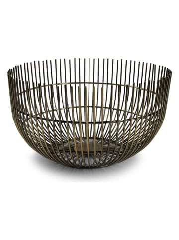 Salt and Pepper Koszyk "Iris" w kolorze złotym - Ø 21 cm