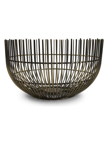 Salt and Pepper Koszyk "Iris" w kolorze złotym - Ø 21 cm
