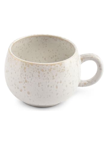 Salt and Pepper 4er-Set: Tassen "Curvy'' in Weiß/ Beige - 300 ml