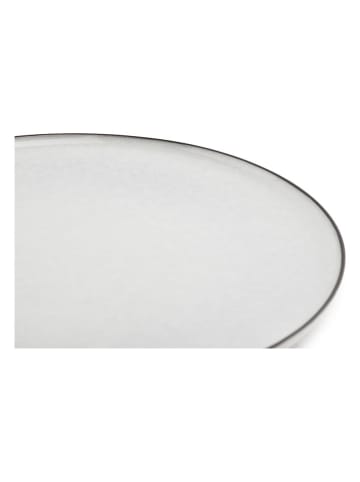 Salt and Pepper 4er-Set: Speiseteller "Fina" in Weiß/ Schwarz - Ø 26 cm