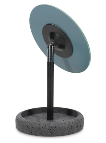 Salt and Pepper Lusterko kosmetyczne w kolorze antracytowym - 13 x 23 cm