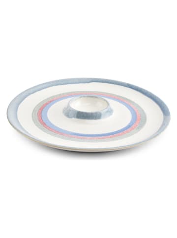 Salt and Pepper Servierteller "Spar Palma" in Blau - Ø 35,5 cm