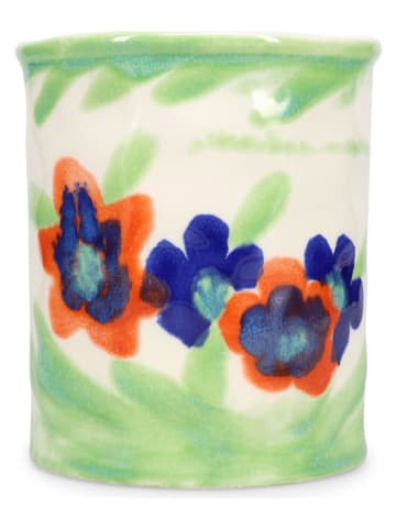 Salt and Pepper Utensilienhalter "Fleur" in Grün - (H)16,5 cm - Ø 14,5 cm