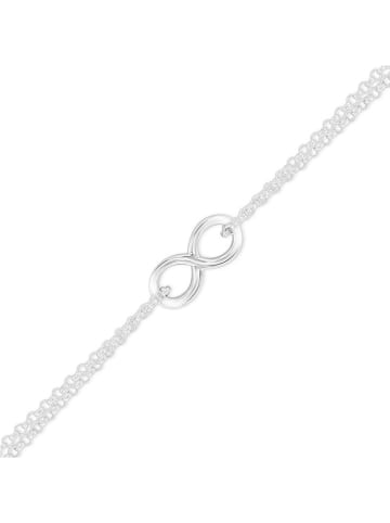 Eclat d'Argent Srebrna bransoletka z elementem ozdobnym