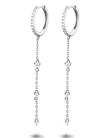 Eclat d'Argent Zilveren creolen met edelstenen