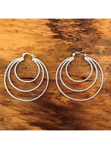 Eclat d'Argent Silber-Creolen