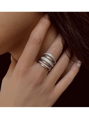 Eclat d'Argent Silber-Ring mit Edelsteinen
