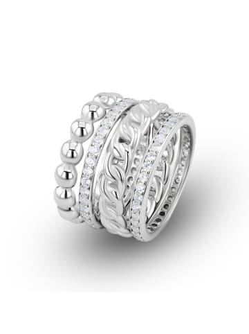 Eclat d'Argent Zilveren ring met edelstenen