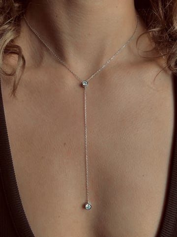 Eclat d'Argent Silber-Halskette mit Schmuckelement - (L)40 cm