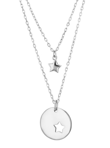 Eclat d'Argent Srebrny naszyjnik z zawieszką - dł. 39 cm