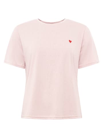 Zwillingsherz Shirt "Herz" lichtroze