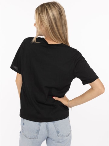 Zwillingsherz Shirt "Herz" in Schwarz