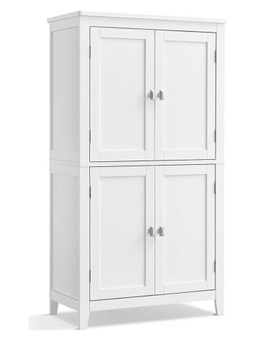 Songmics Badkamerkast wit - (B)60 x (H)110 x (D)30 cm