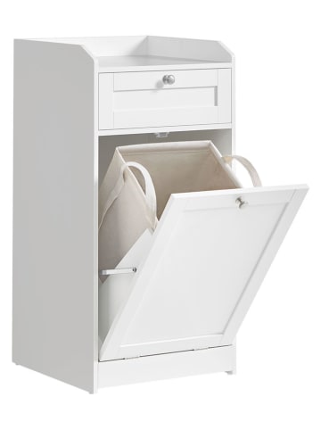 Songmics Badkamerkast wit - (B)40 x (H)80,2 x (D)40 cm