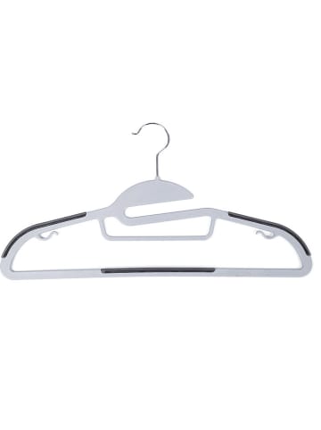 Songmics 50er-Set: Kleiderbügel in Grau/ Silber - (B)41,5 cm