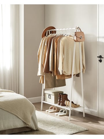 Songmics Kleiderständer in Weiß - (B)33,5 x (H)153 x (T)92,5 cm