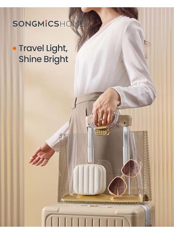 Songmics Schmucketui in Weiß - (B)11,2 x (H)6 x (T)10,5 cm