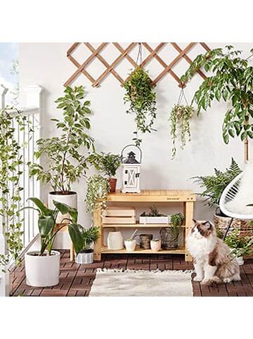 Songmics Schuhregal in Hellbraun - (B)70 x (H)45 x (T)28,5 cm